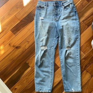 Jillian Harris High rise straight Jean